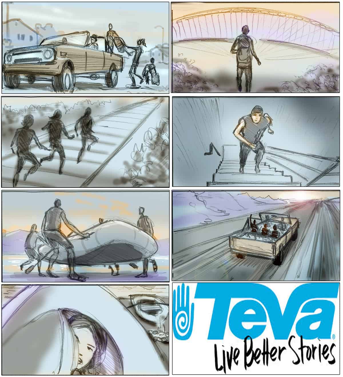 people, teva, outdoors, color, fast shooting boards