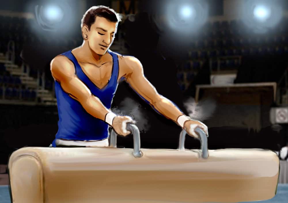 pommel horse chalk