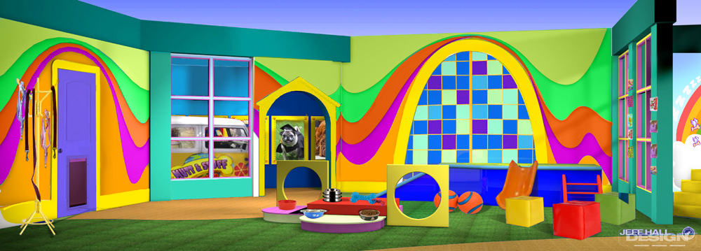 tv show, set design, kid’s show, live action, environments